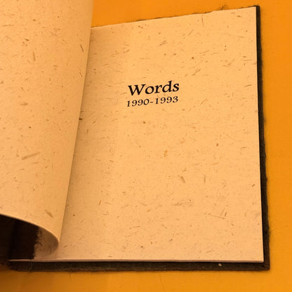 Words 1990–1993 by V.C.