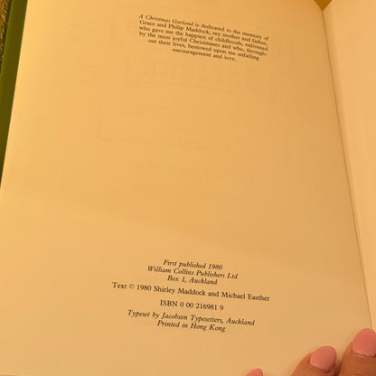 A Christmas Garland: A New Zealand Christmas Album 1642–1900 in Twelve Parts by Shirley Maddock and Michael Easther (1980)