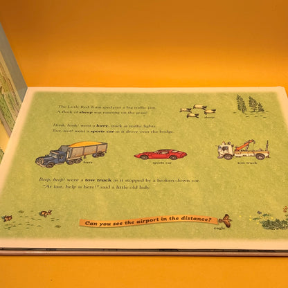 Little Red Train Magnetic Playbook by Benedict Blathwayt