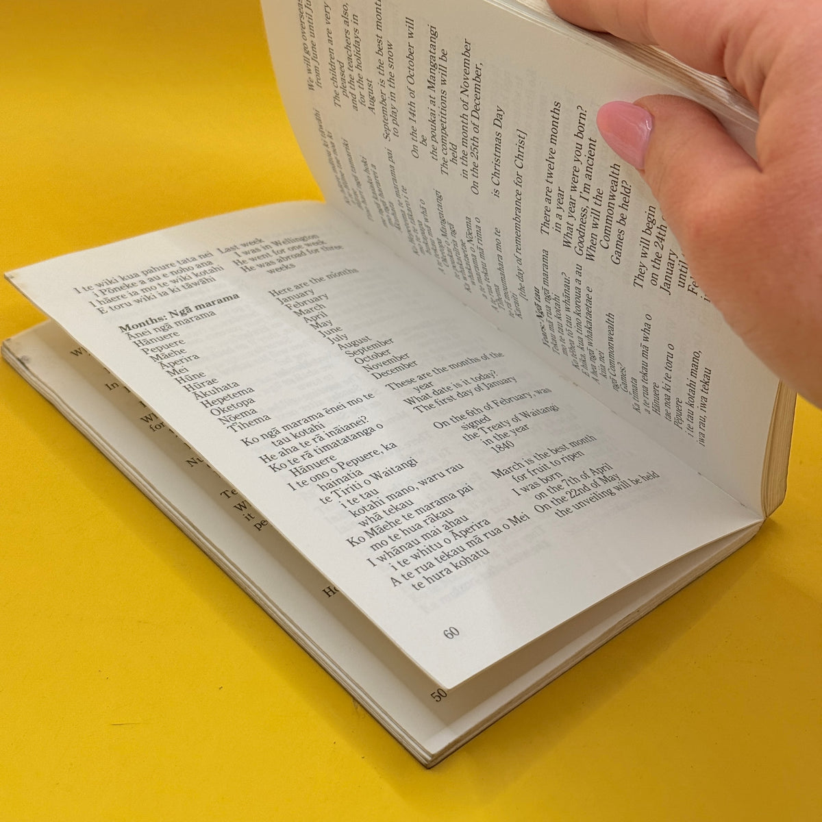The Collins Māori Phrase Book by Patricia Tauroa (1990)