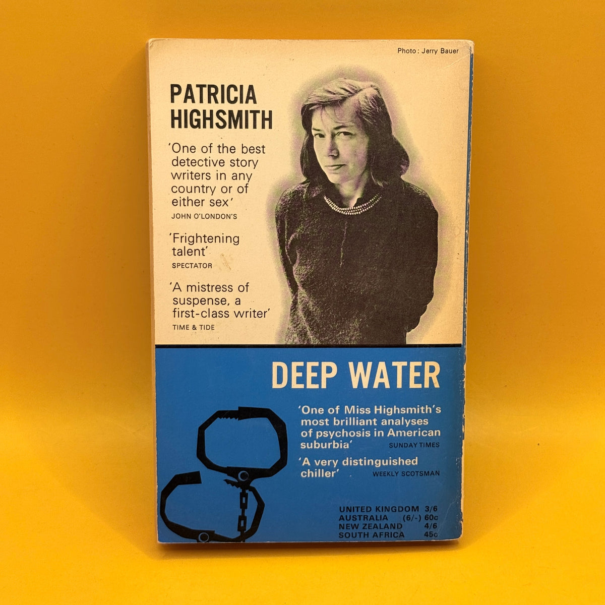 Deep Water by Patricia Highsmith (2nd printing, 1966)