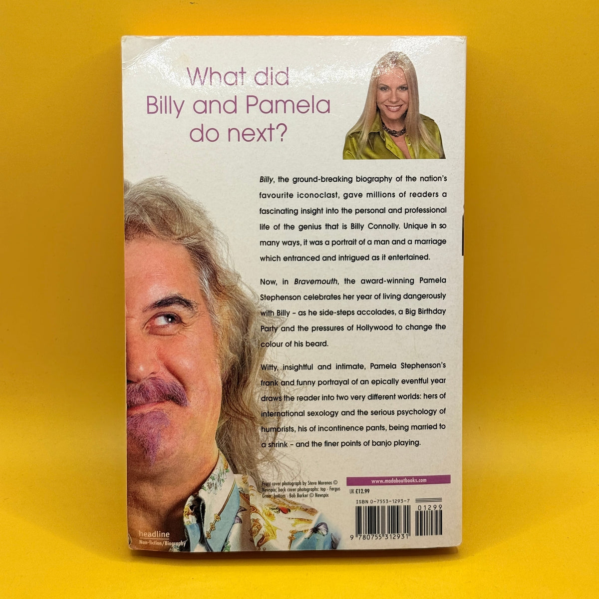 Bravemouth: Living with Billy Connolly by Pamela Stephenson