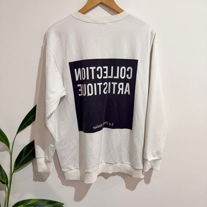 Zara Trafaluc Size M Collection Artistique Graphic Sweatshirt