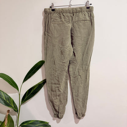 Witchery Size 8 Zip Pocket Drawstring Joggers