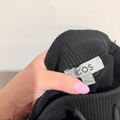 COS Size S | Waist 88cm Drawstring Rib Waist Cotton Joggers