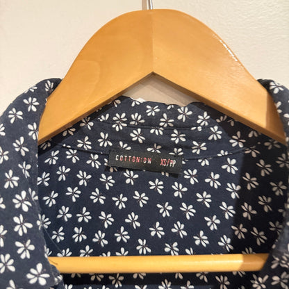 Cotton On Size XS Floral Print Popover Shirt