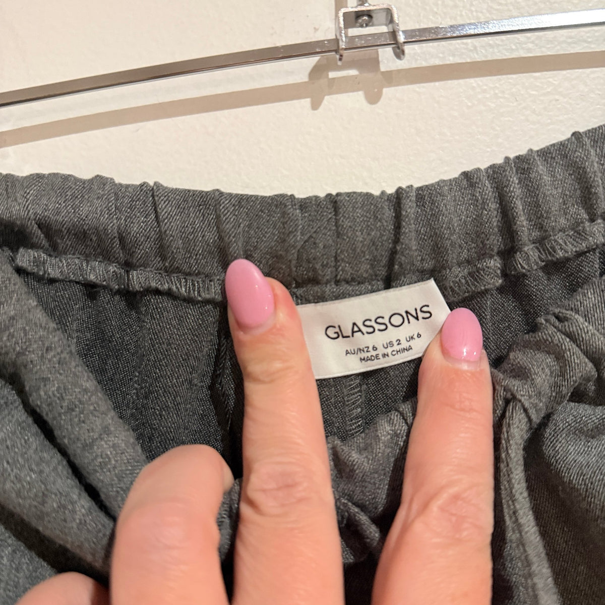 Glassons Size 6 Drawstring Wide Leg Pants