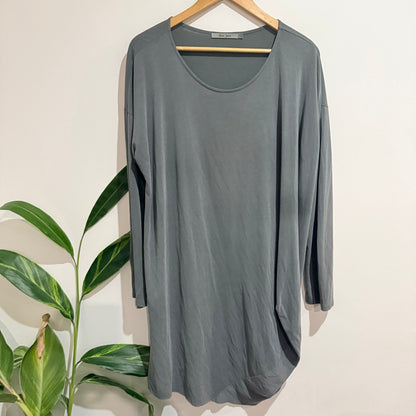 Beau Jours Size XL Long Sleeve Jersey Tunic Top