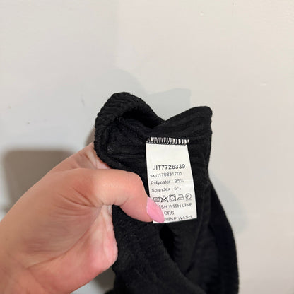 SHEIN Size M Ribbed Knit Midi Pencil Skirt