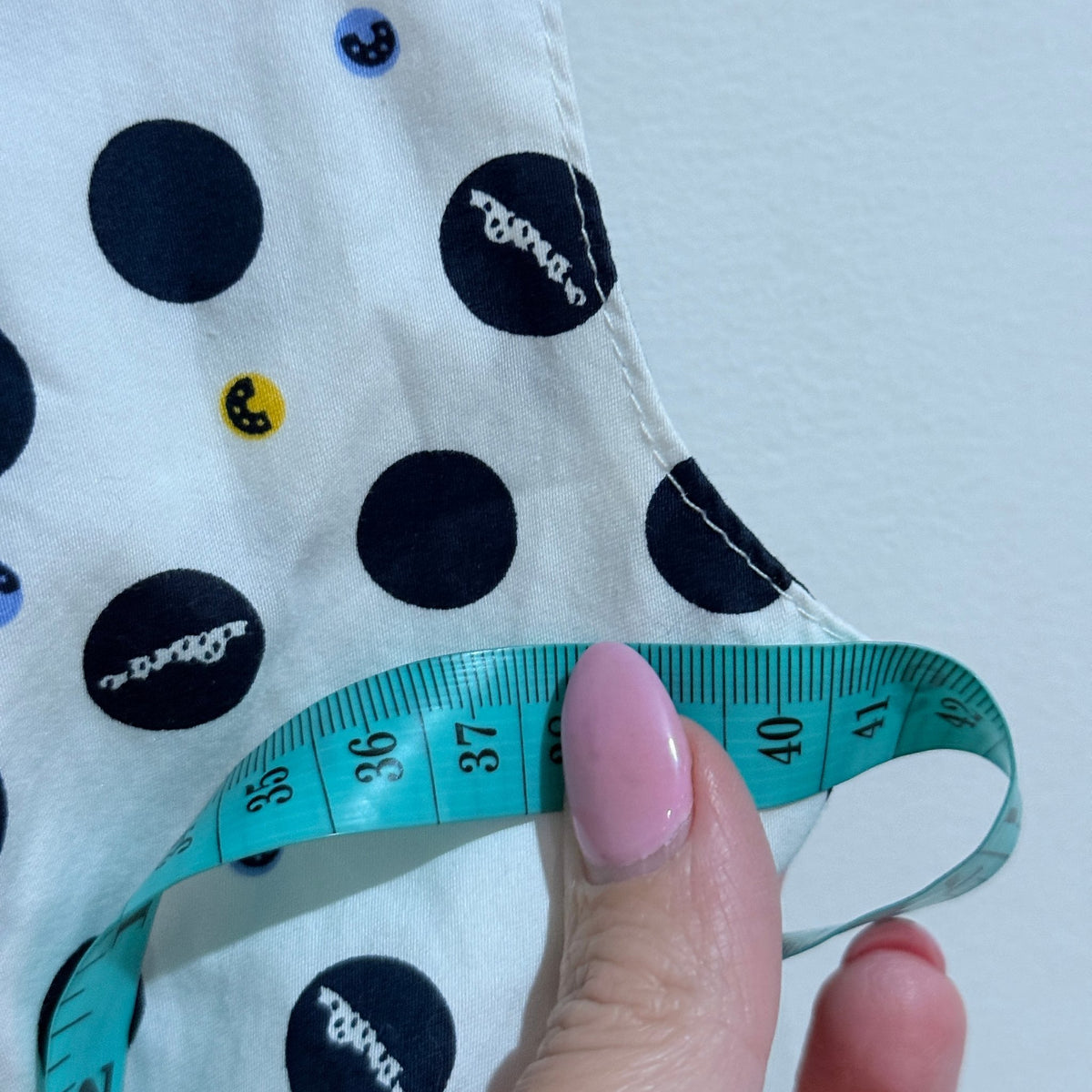 Girls Size 160 | U/Arm to U/Arm 40cm Spot Print Cotton Dress