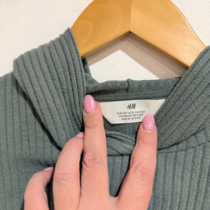H&M Kids Size 10 Ribbed Knit Hoodie