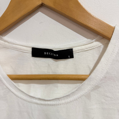 Decjuba Size S Star Burnout Pocket Tee