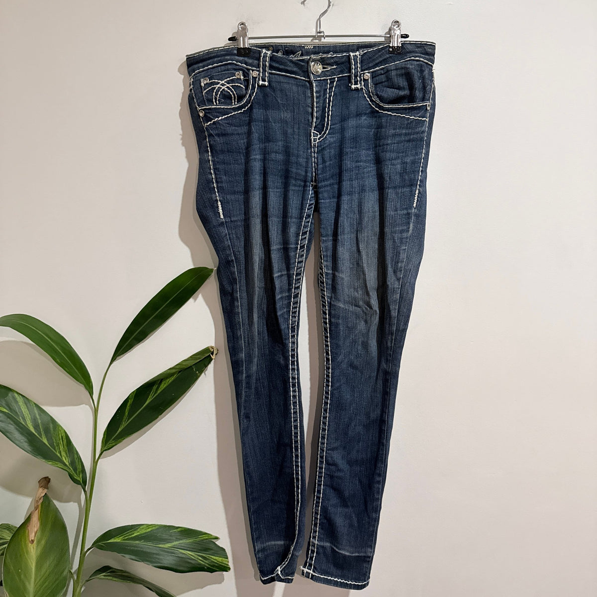 L.A. Idol Size W31 | Waist 88cm Contrast Stitch Skinny Jeans