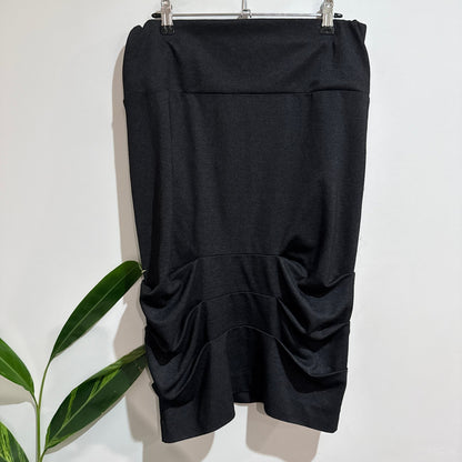 Verge Size 12 Ruched Zip Detail Pencil Skirt