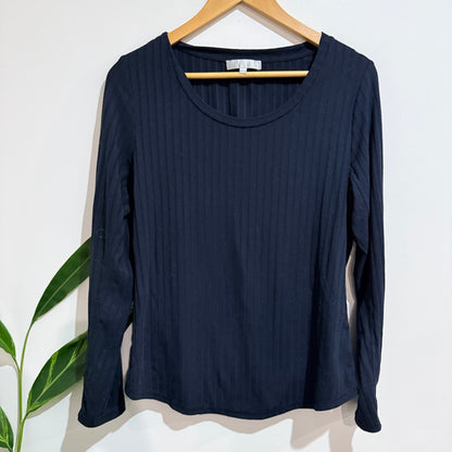 Zest Size 14 Ribbed Long Sleeve Top
