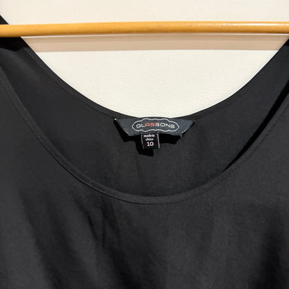 Glassons Size 10 Layered Hem Sleeveless Tank Top