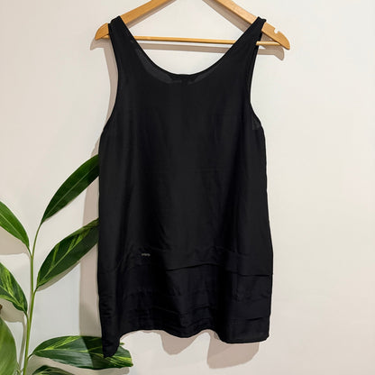 Glassons Size 10 Layered Hem Sleeveless Tank Top