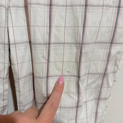 Cross Sweden Size 40 | Waist 84cm Check Capri Golf Pants