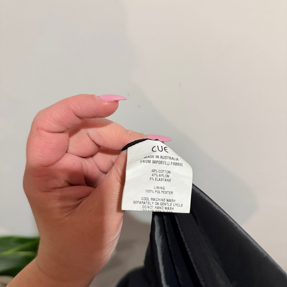 Cue Size 10 Seamed High Waist Pencil Skirt