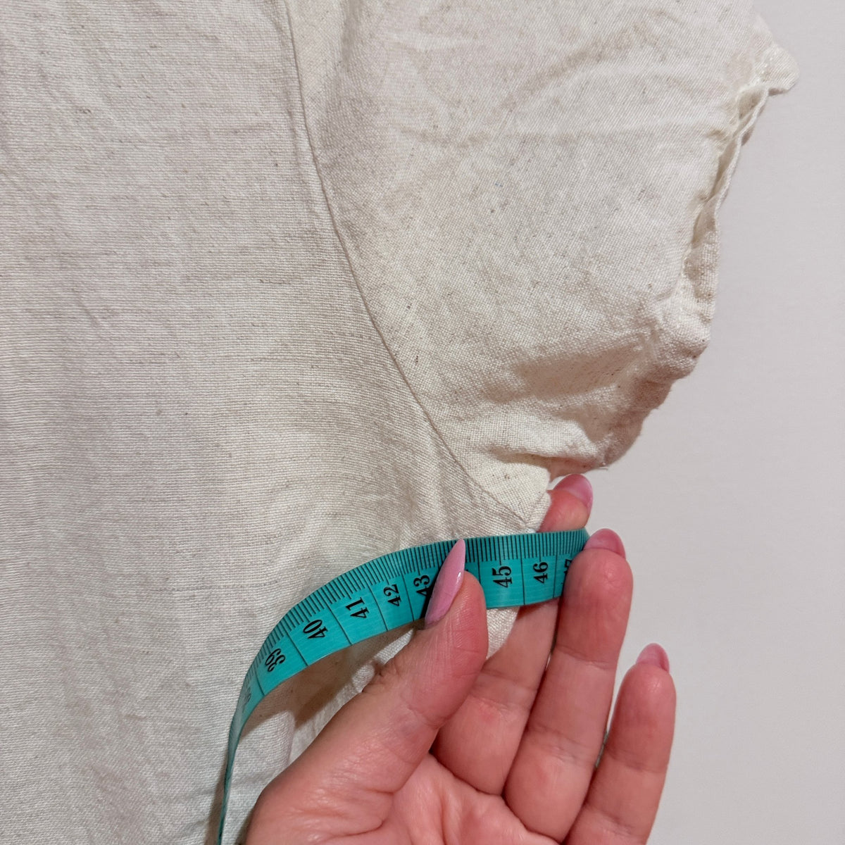 Brand Unknown Size U/Arm to U/Arm 45cm Linen Look Wrap Tie Tiered Midi Dress
