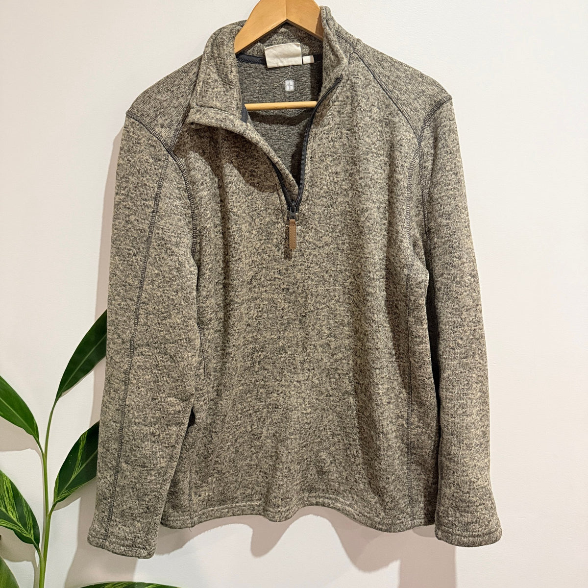 Mountain Warehouse Size M Knit Fleece Half Zip Pullover