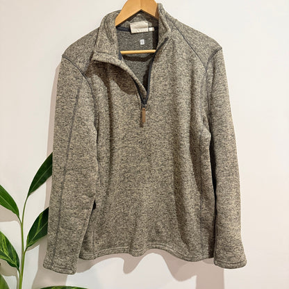 Mountain Warehouse Size M Knit Fleece Half Zip Pullover