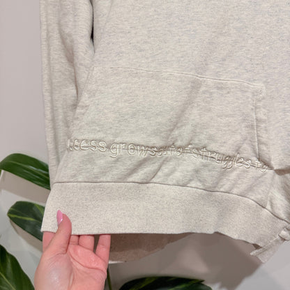Twiggy & Coco Size M Embroidered Slogan Hoodie
