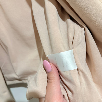 Mirrou Size 14 Suedette Zip Pocket Crop Jacket