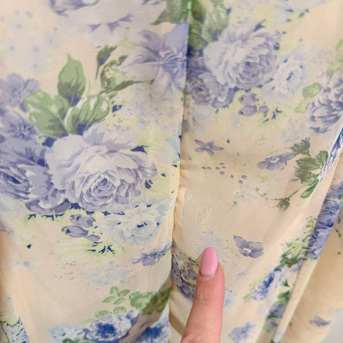 Cotton On Size XS Floral Print Button Front Slip Midi Dress