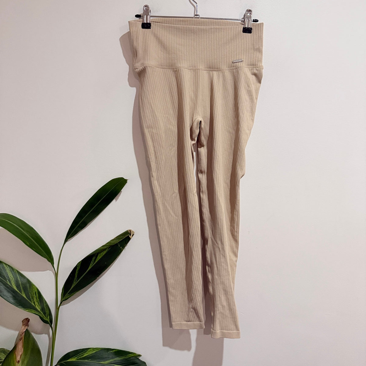 Aim'n Size M Ribbed Seamless High Waist Leggings
