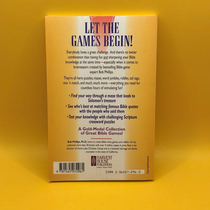The Bible Olympics: A Gold-Medal Collection of Games, Puzzles, Mazes, and Much More! by Bob Phillips