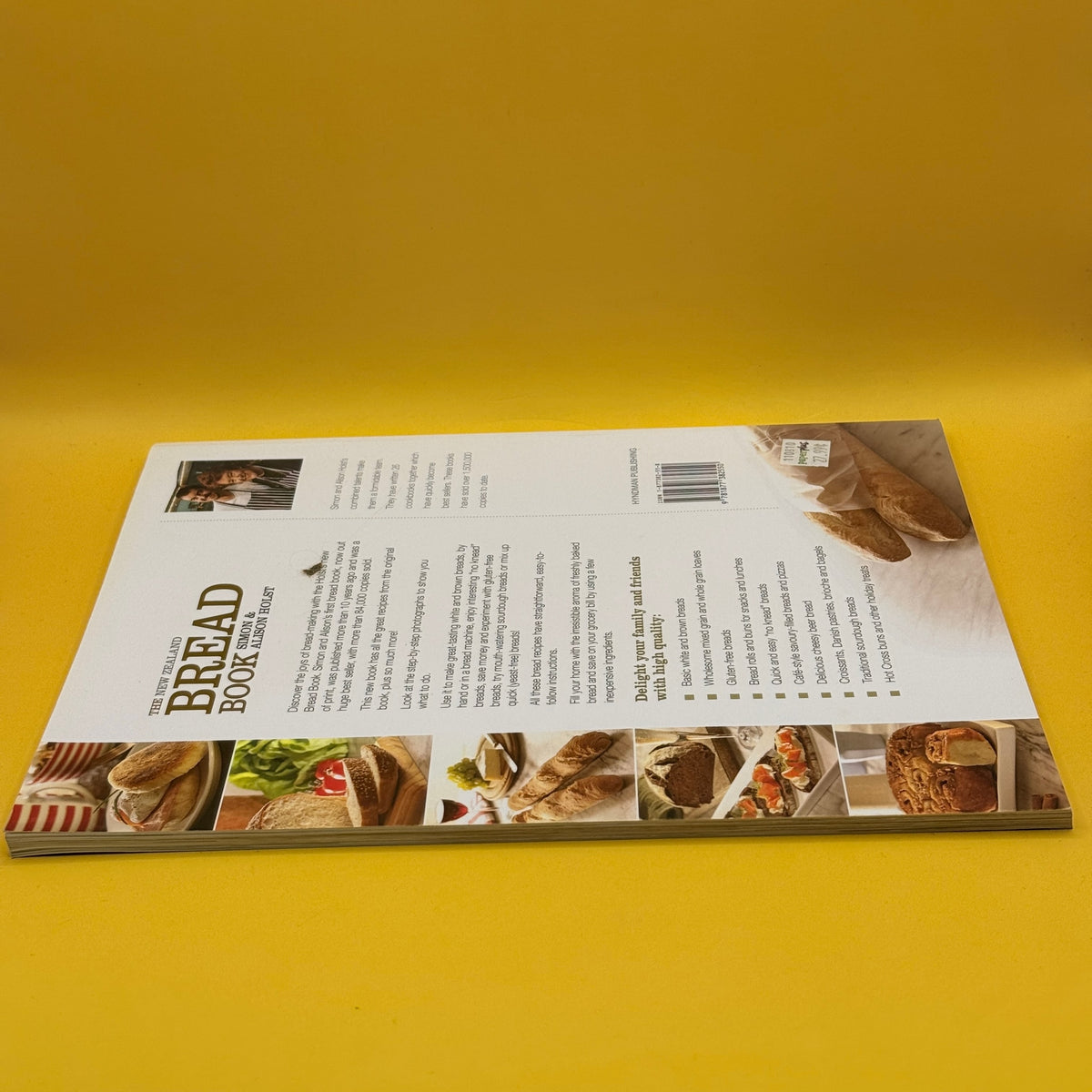 The New Zealand Bread Book by Simon and Alison Holst