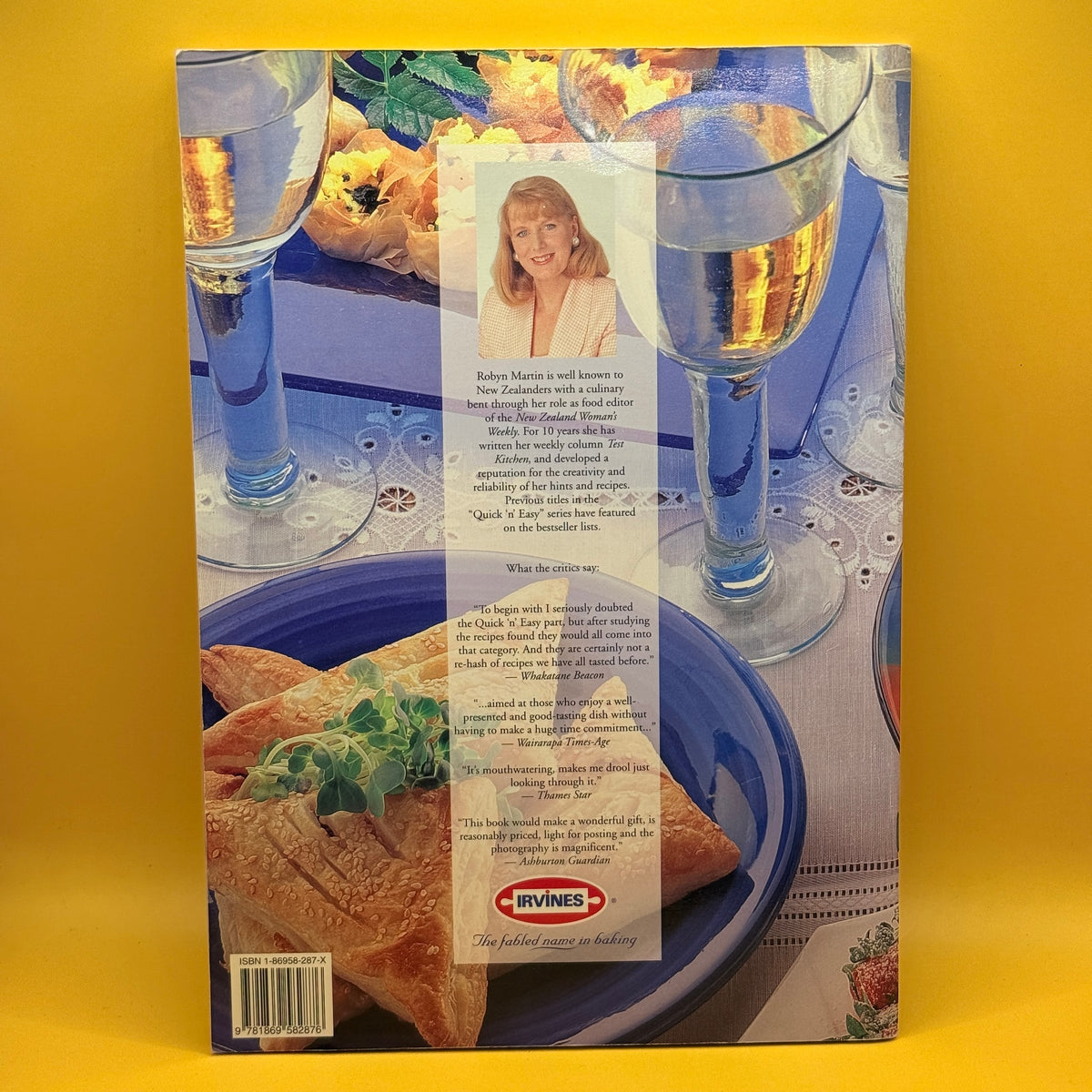 New Zealand Quick 'n' Easy Pies, Pastries & Finger Foods by Robyn Martin