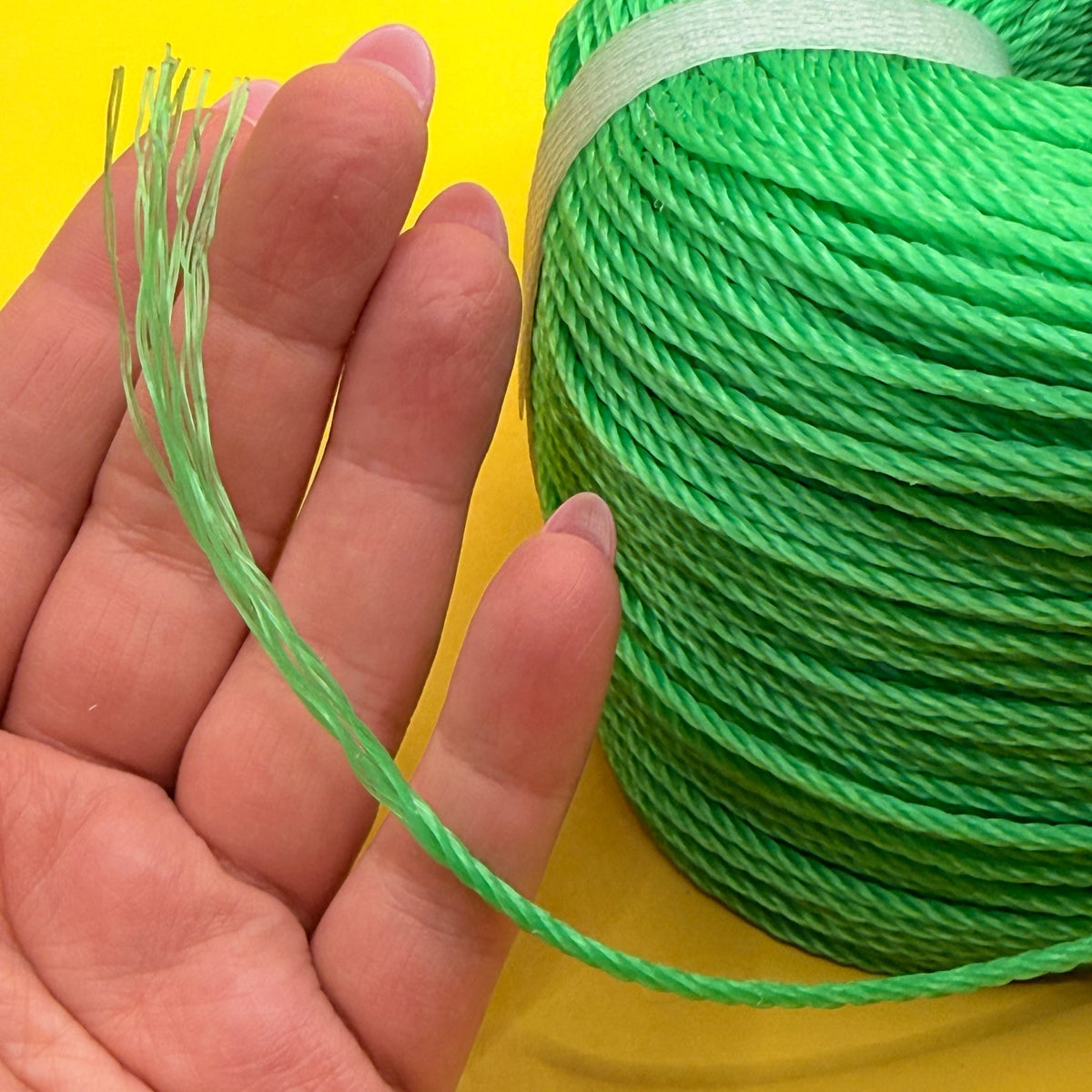 Twisted Utility Rope Coil