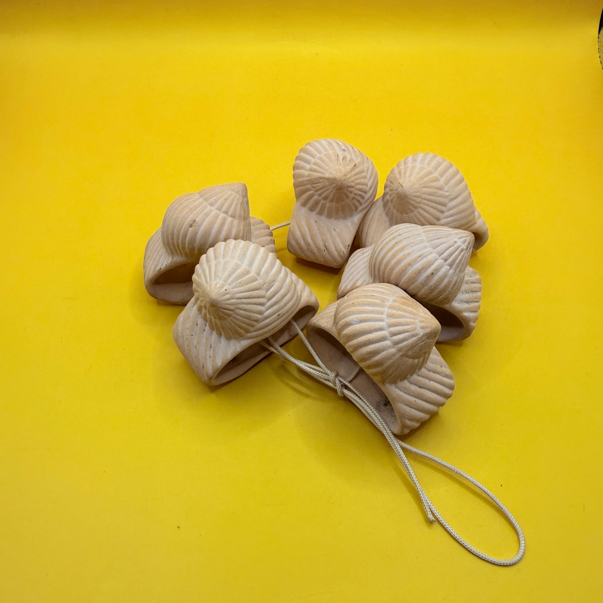 Shell Design Napkin Rings