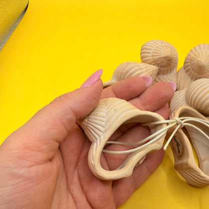 Shell Design Napkin Rings