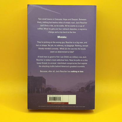 Nothing to Lose by Lee Child