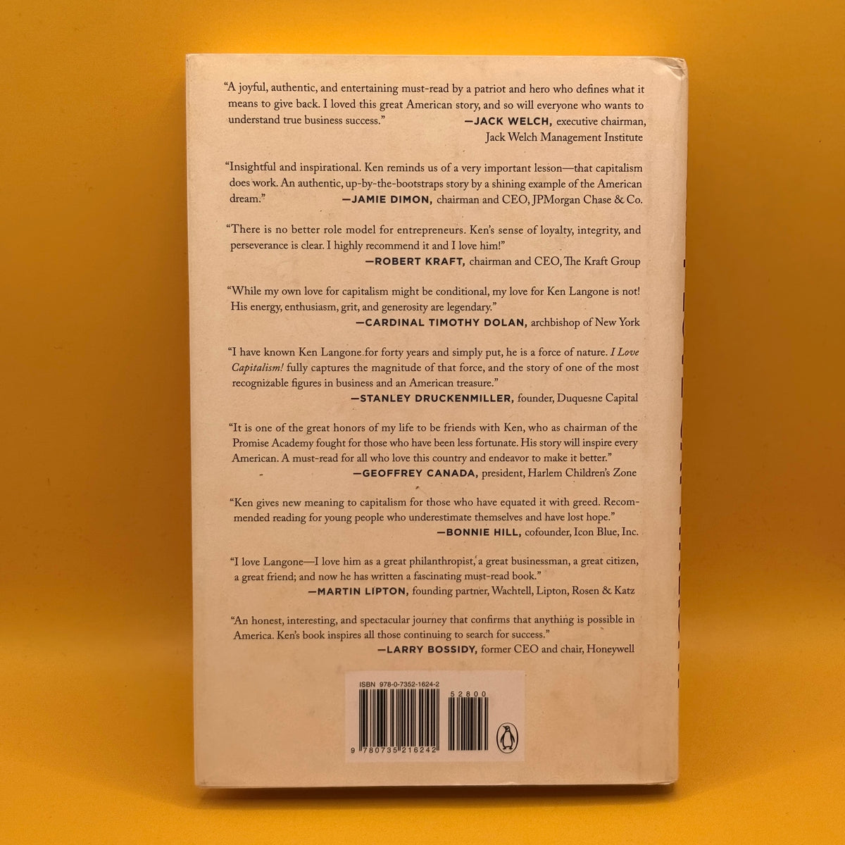 I Love Capitalism!: An American Story by Ken Langone