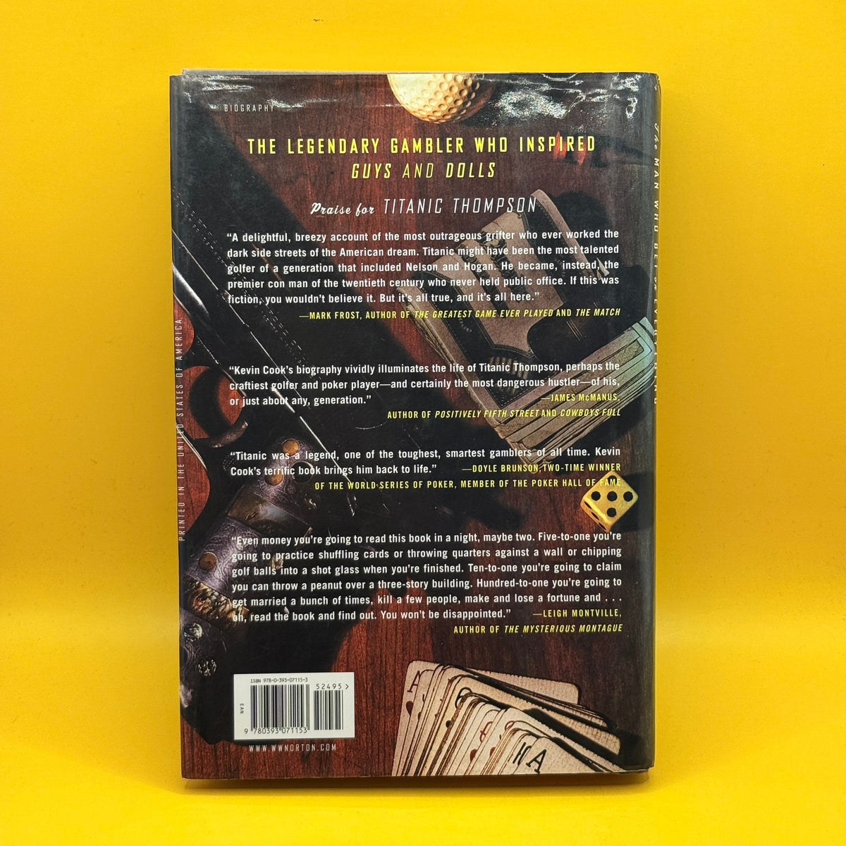 Titanic Thompson: The Man Who Bet on Everything by Kevin Cook