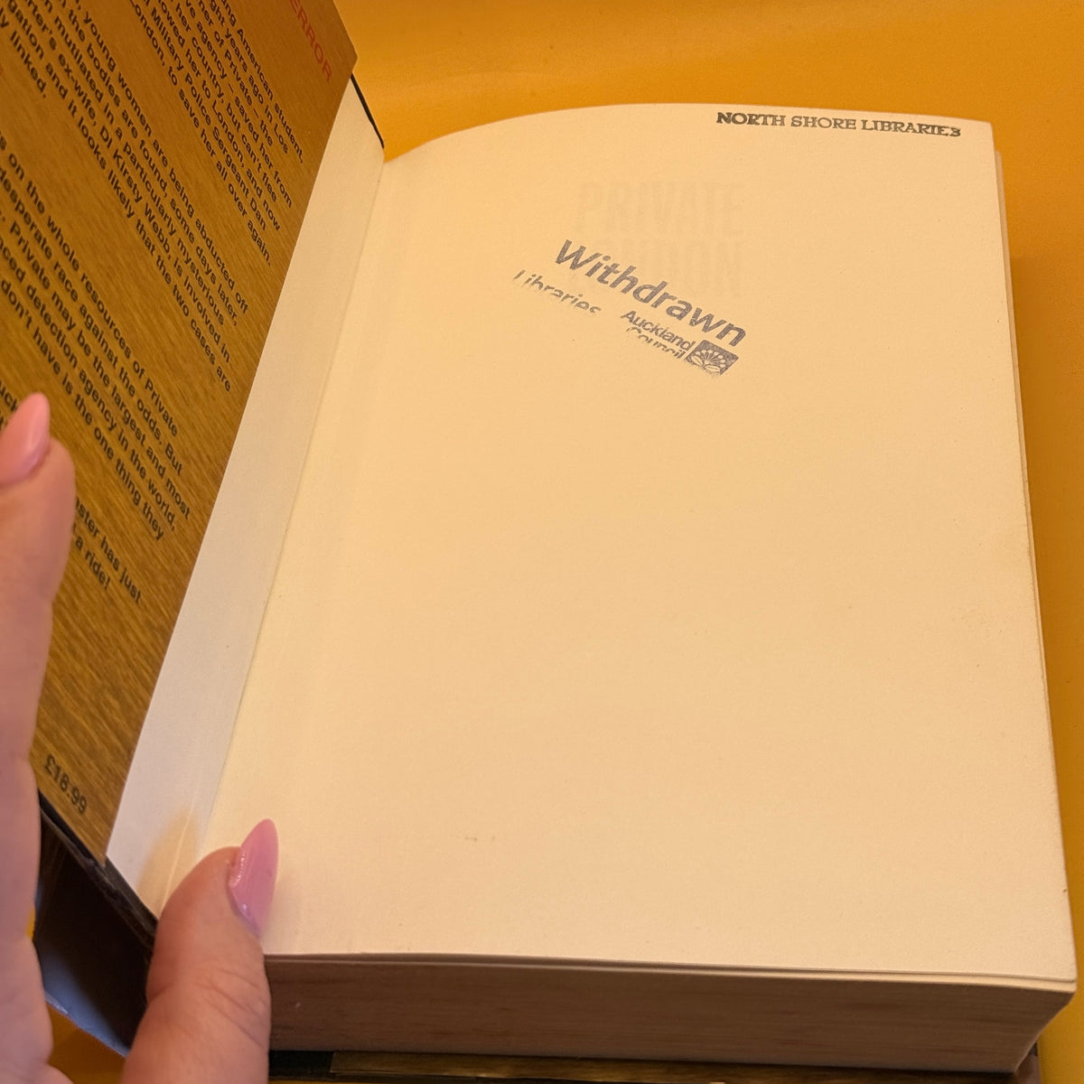 Private London by James Patterson and Mark Pearson