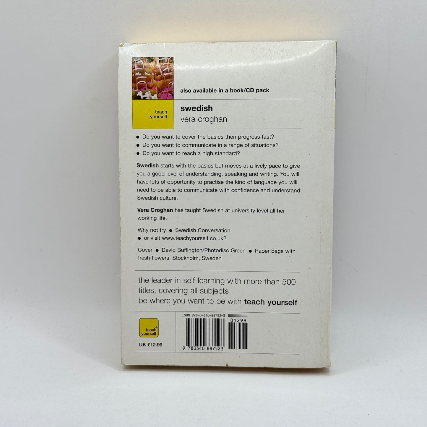 Teach Yourself Swedish by Vera Croghan