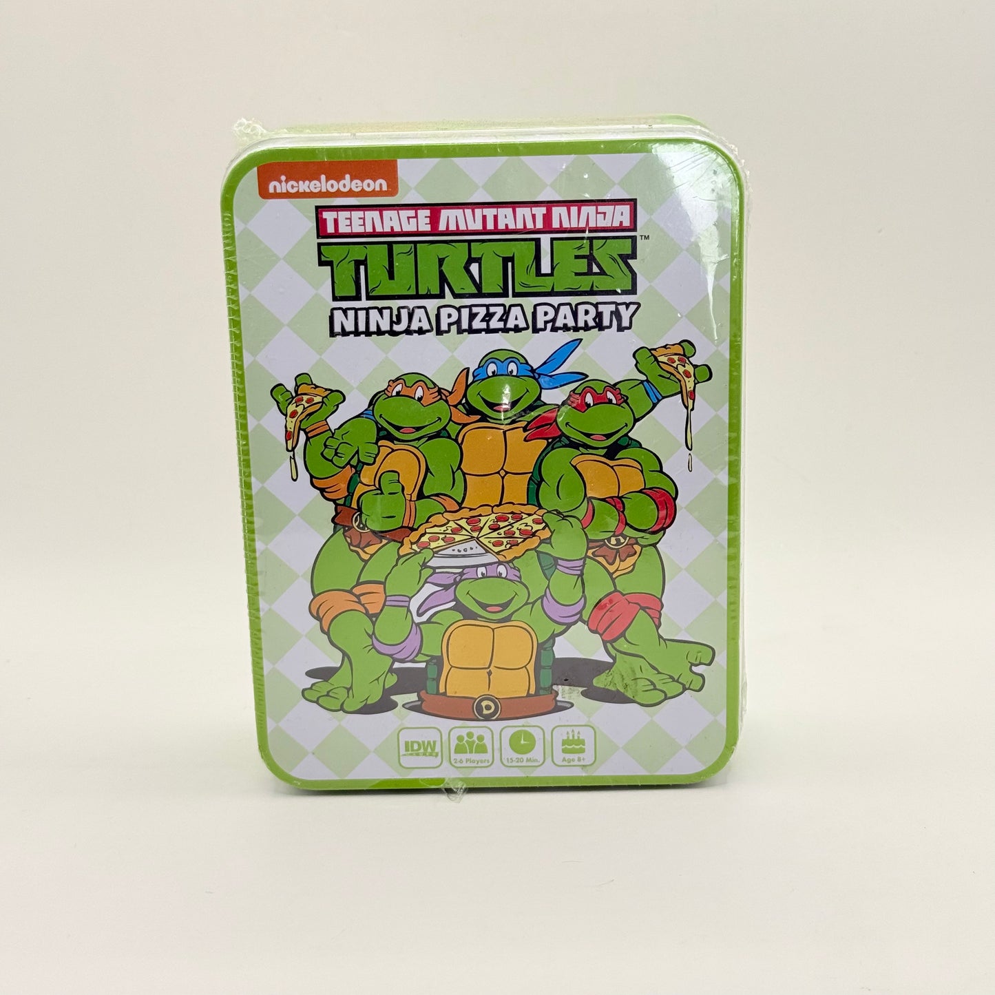 Teenage Mutant Ninja Turtles Ninja Pizza Party Card Game Tin