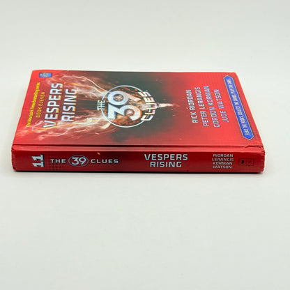 The 39 clues book 11: vespers rising by rick riordan peter lerangis gordon korman jude watson - print books condition: