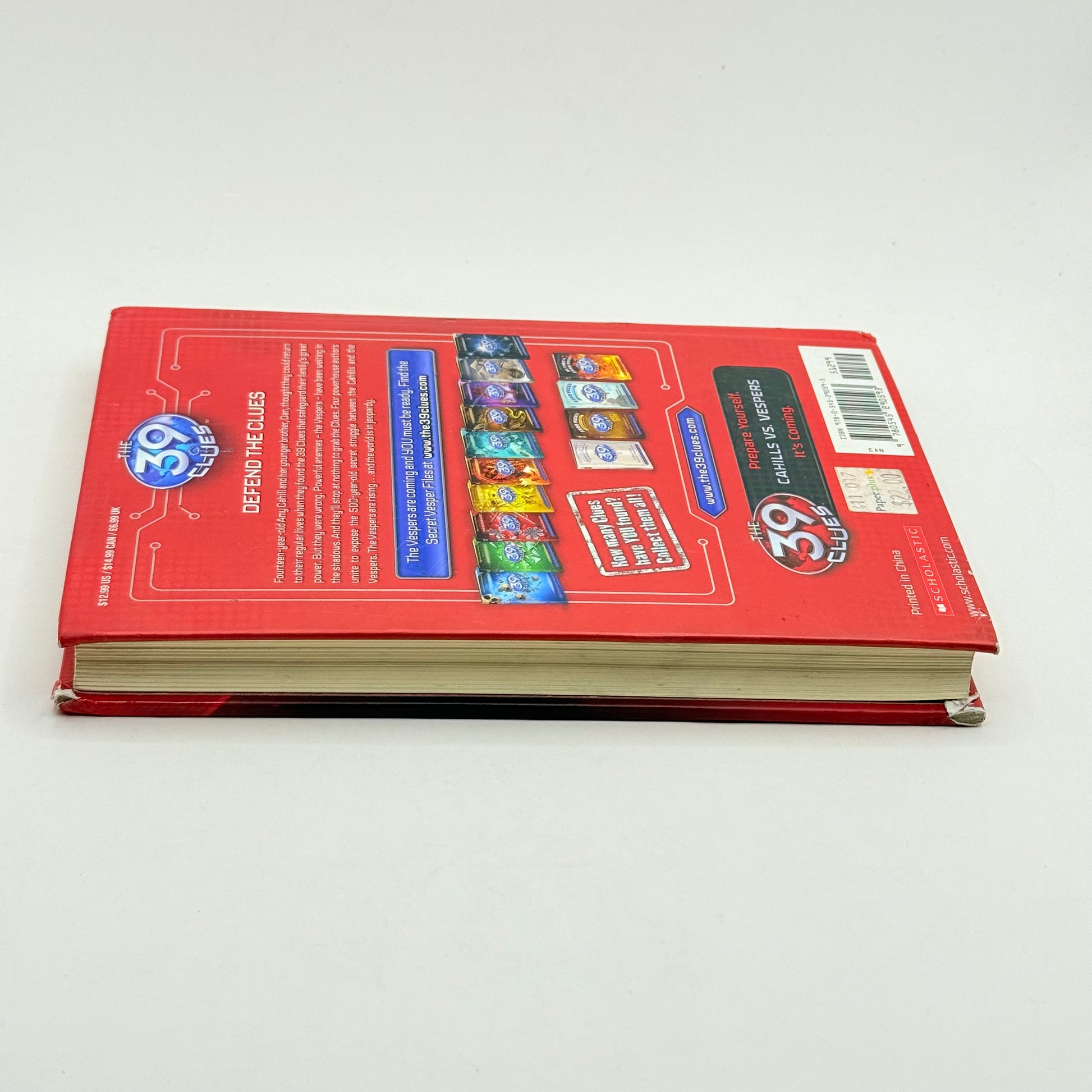 The 39 clues book 11: vespers rising by rick riordan peter lerangis gordon korman jude watson - print books condition: