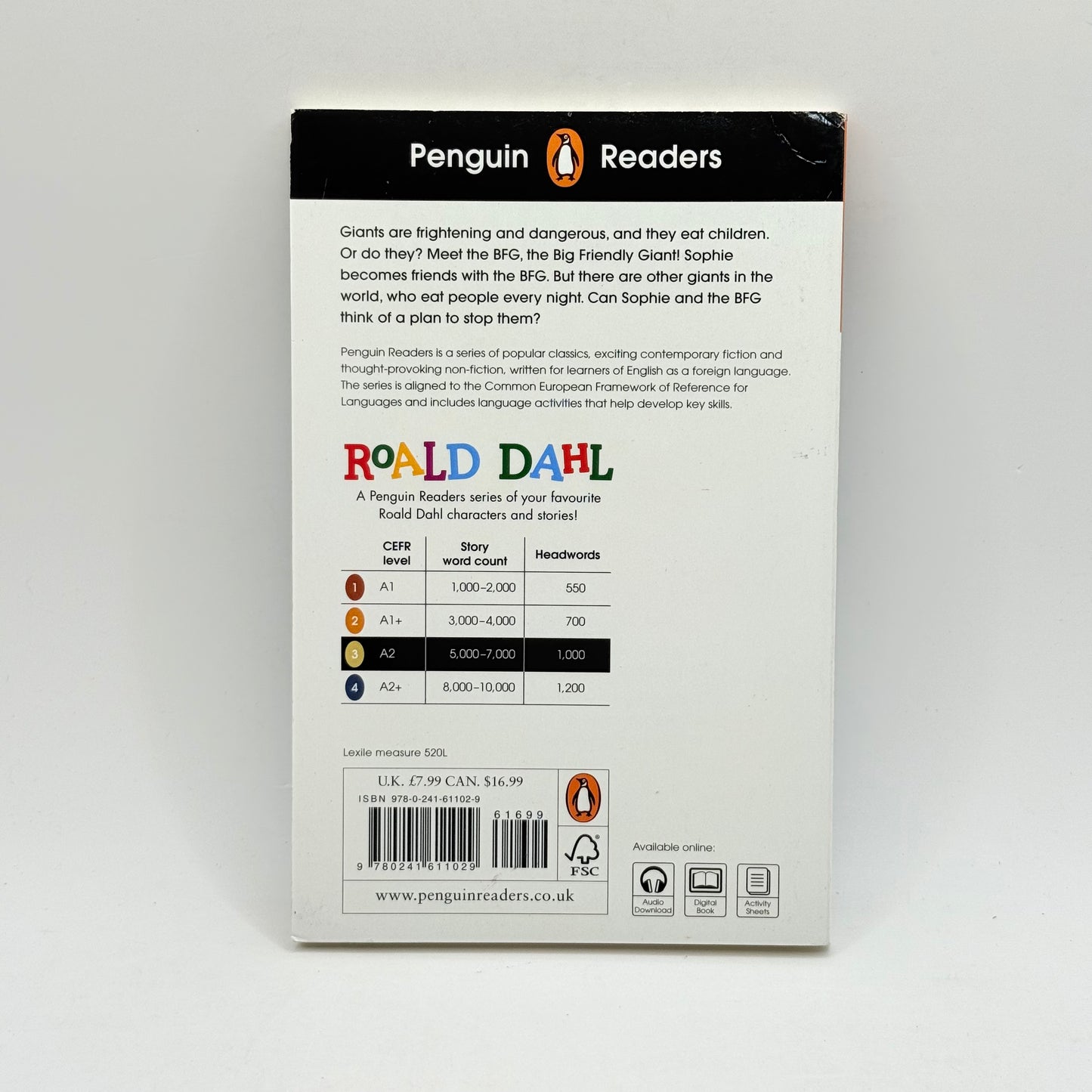 The bfg (penguin readers) by roald dahl - print books what’s new printed media