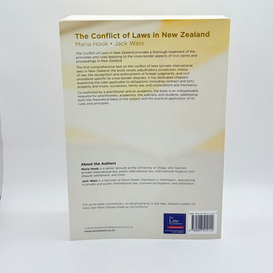 The Conflict of Laws in New Zealand (LexisNexis)