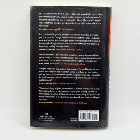 The Courage Solution by Mindy Mackenzie