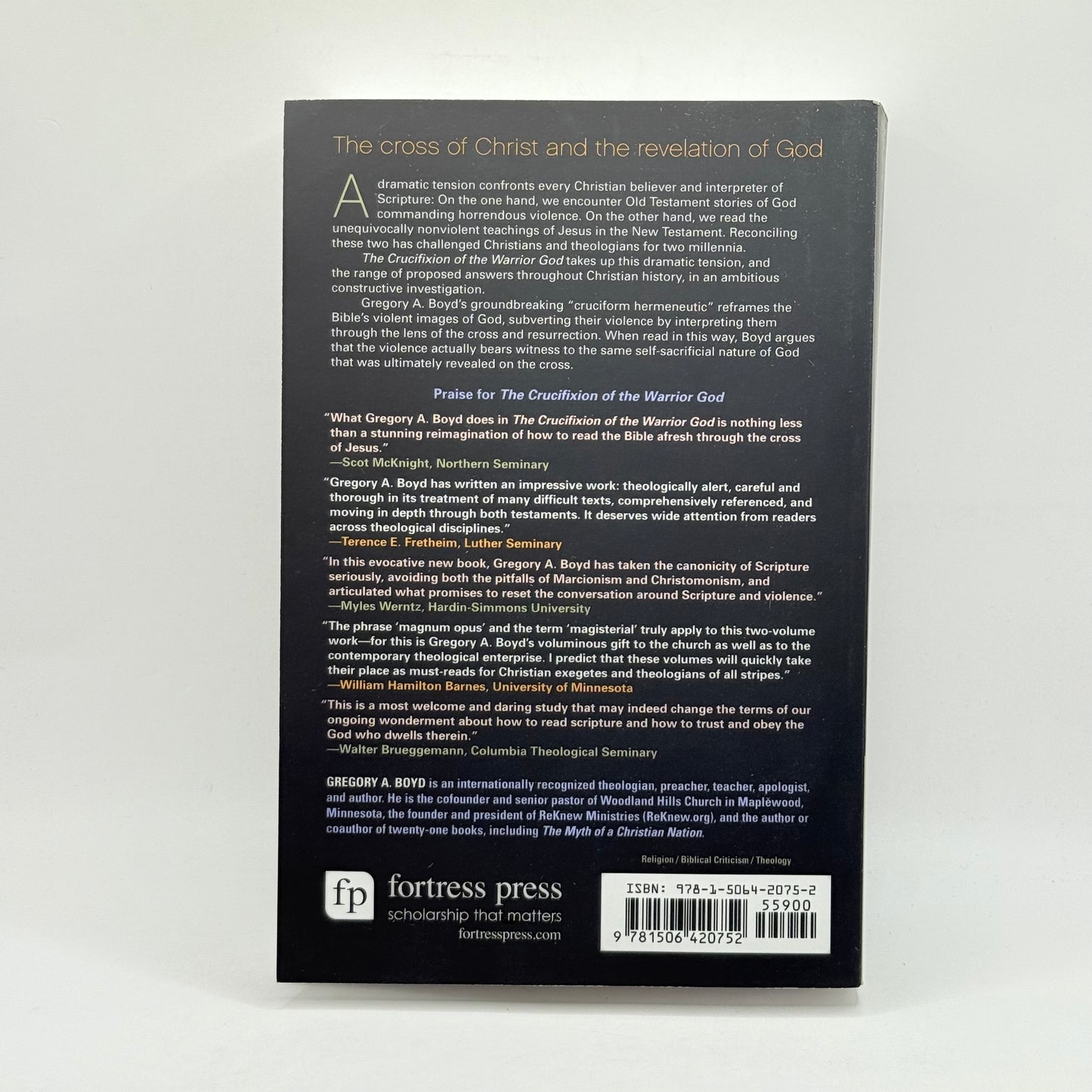 The Crucifixion of the Warrior God Volume 1 by Gregory A. Boyd