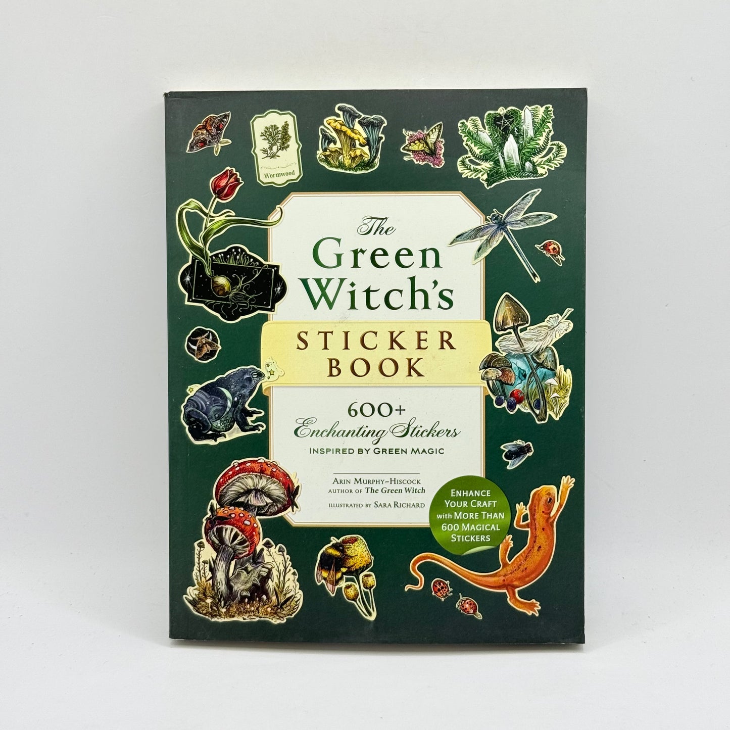 The Green Witch's Sticker Book by Arin Murphy-Hiscock