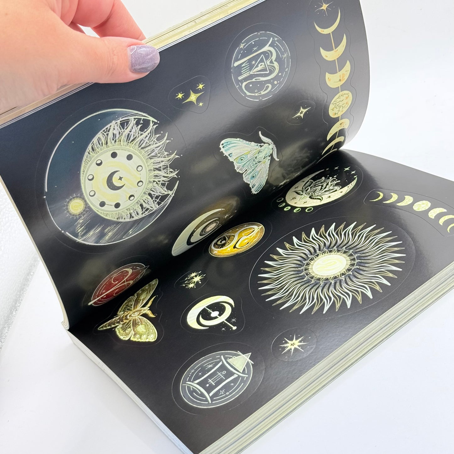 The Green Witch's Sticker Book by Arin Murphy-Hiscock